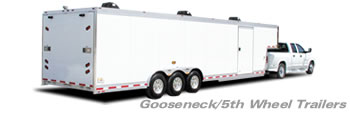 T&E  All Aluminum Gooseneck Trailers