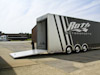 Kahne Racing 53' T&E Sprint Semi Trailer - Exterior View